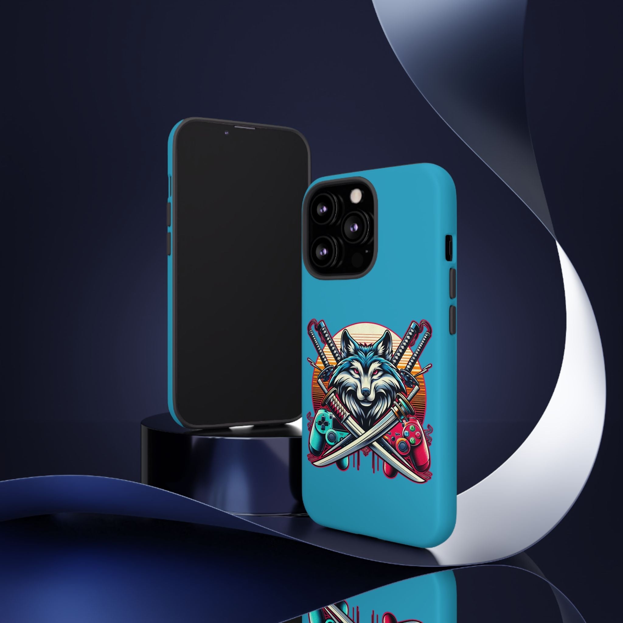 The Wolf Gamer Phone Cases