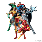 Justice League Legends Wooden Jigsaw Puzzle - A4 + Wooden Gift Box