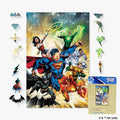 Justice League Heroes Wooden Jigsaw Puzzle - A4 + Wooden Gift Box