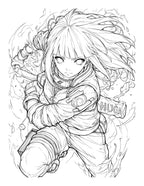 Anime Chronicles: Naruto Shippuden Legacy! A Ninja Adventure Coloring Book PDF