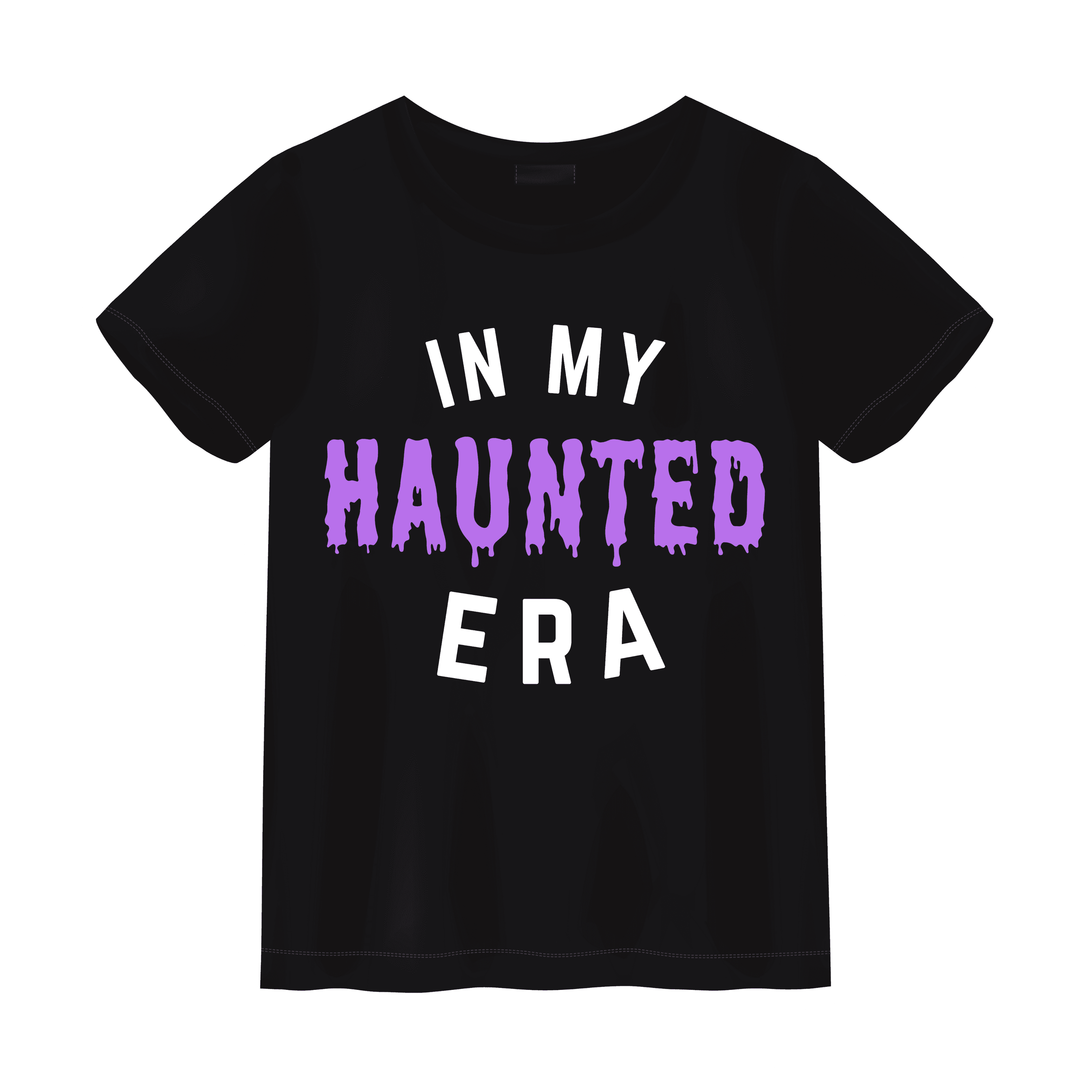 In My Haunted Era Tee (Curved) - Small