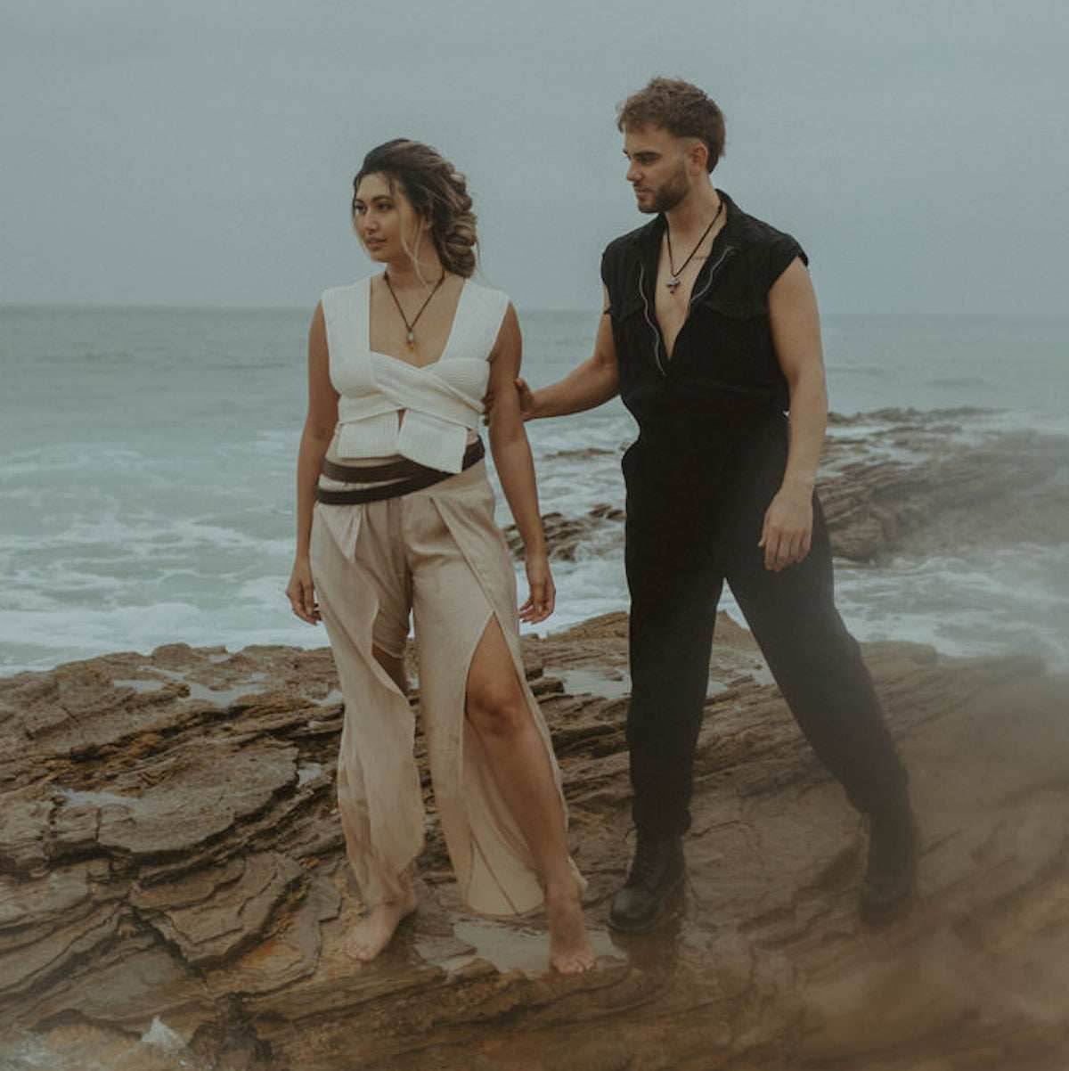 Star Wars X RockLove Rey Kyber Crystal Necklace - 