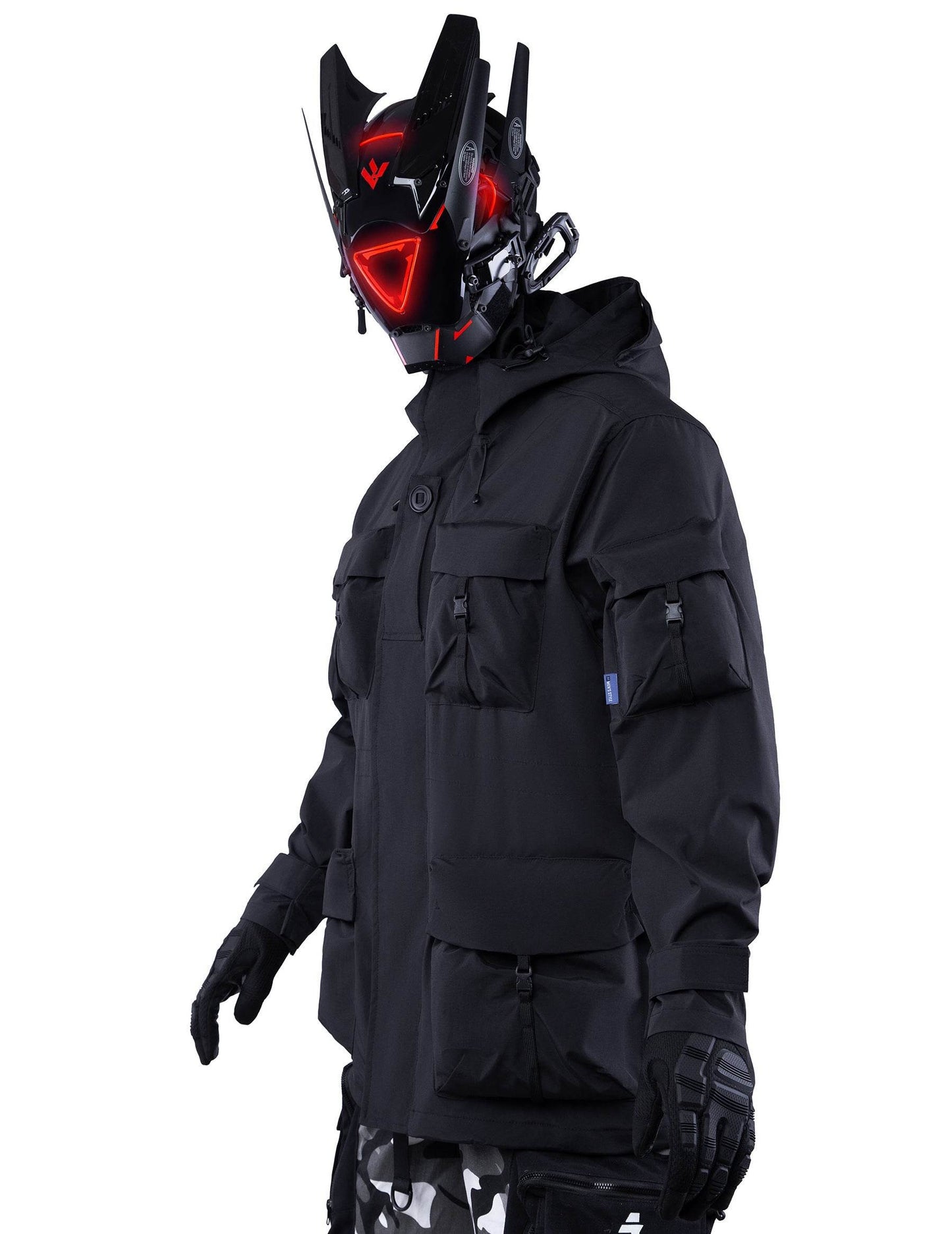 APEJ8 Black Tactical Wilderness Jacket - Black / S