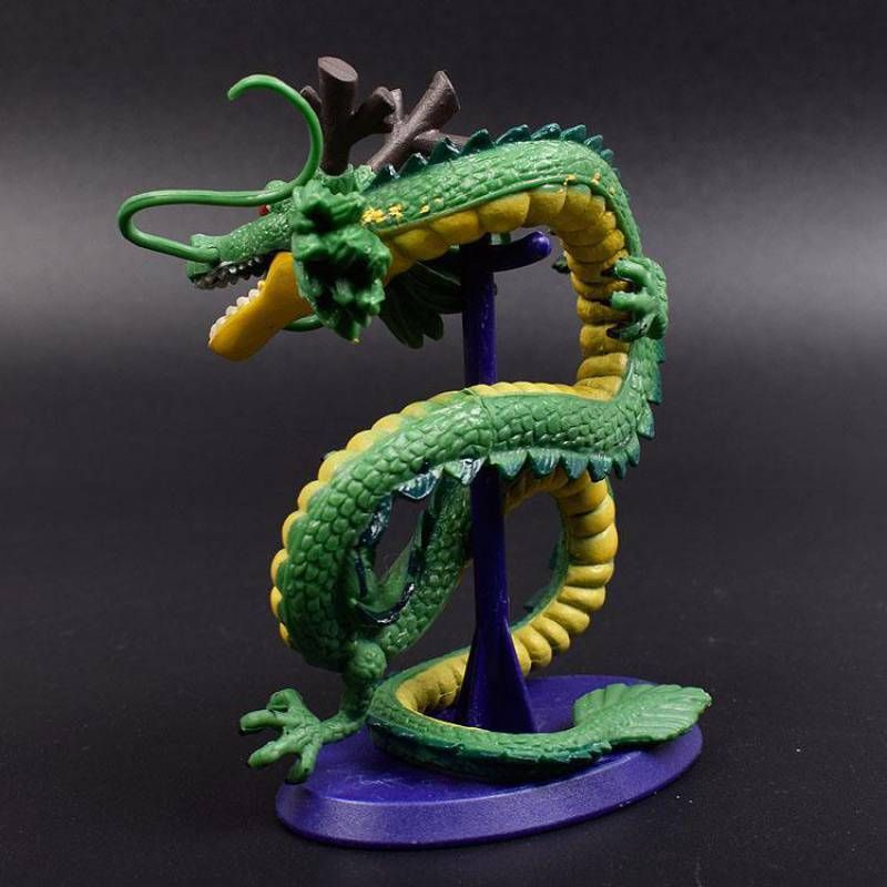 11Cm Dragon Ball Cyan Dragon Handmade Model Decoration Dragon Ball Z Anime Dragon Doll Toy Decoration Birthday Gift