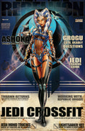 Retro Ahsoka Rebel Standing Print