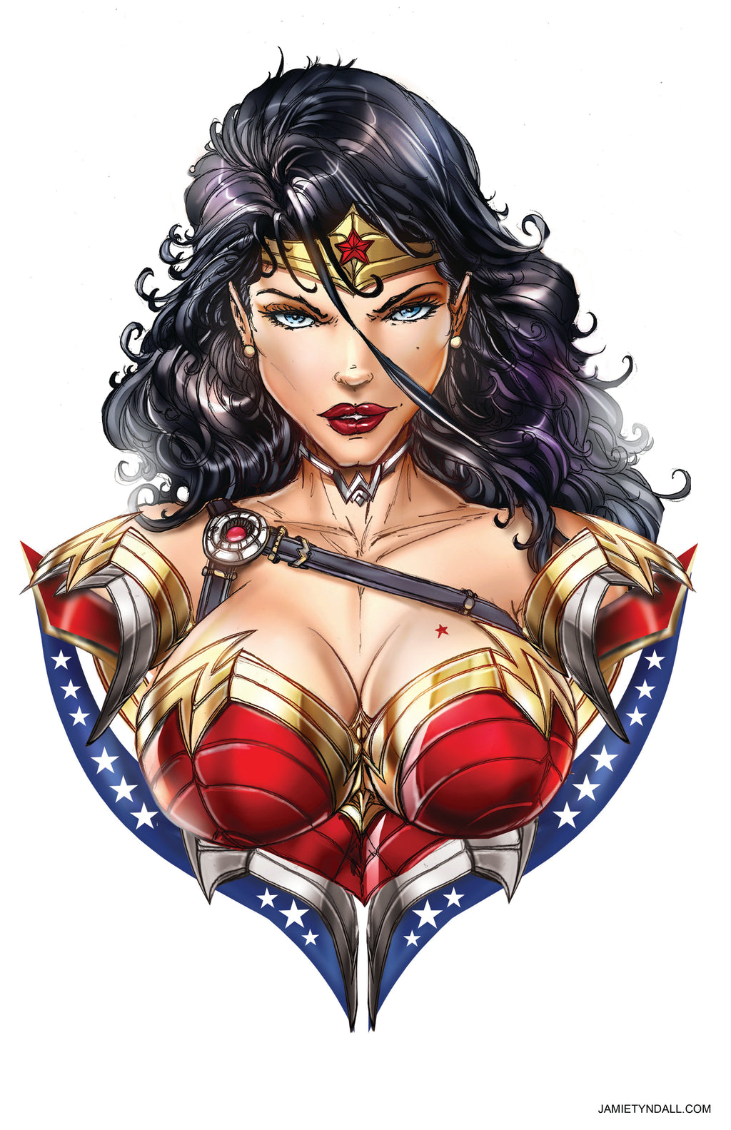 Gotham Girls Bust Print Set