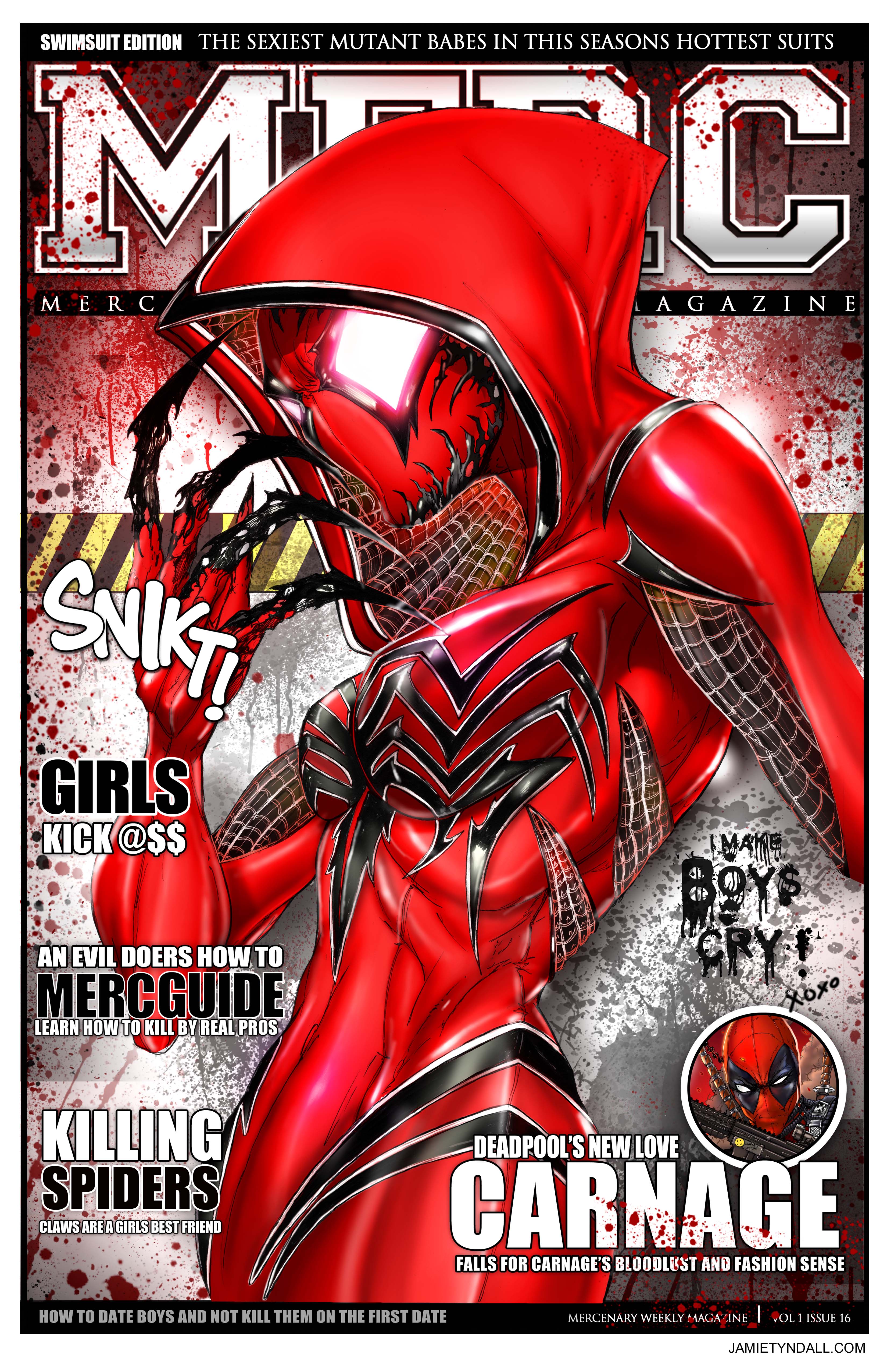 Carnage Merc Print