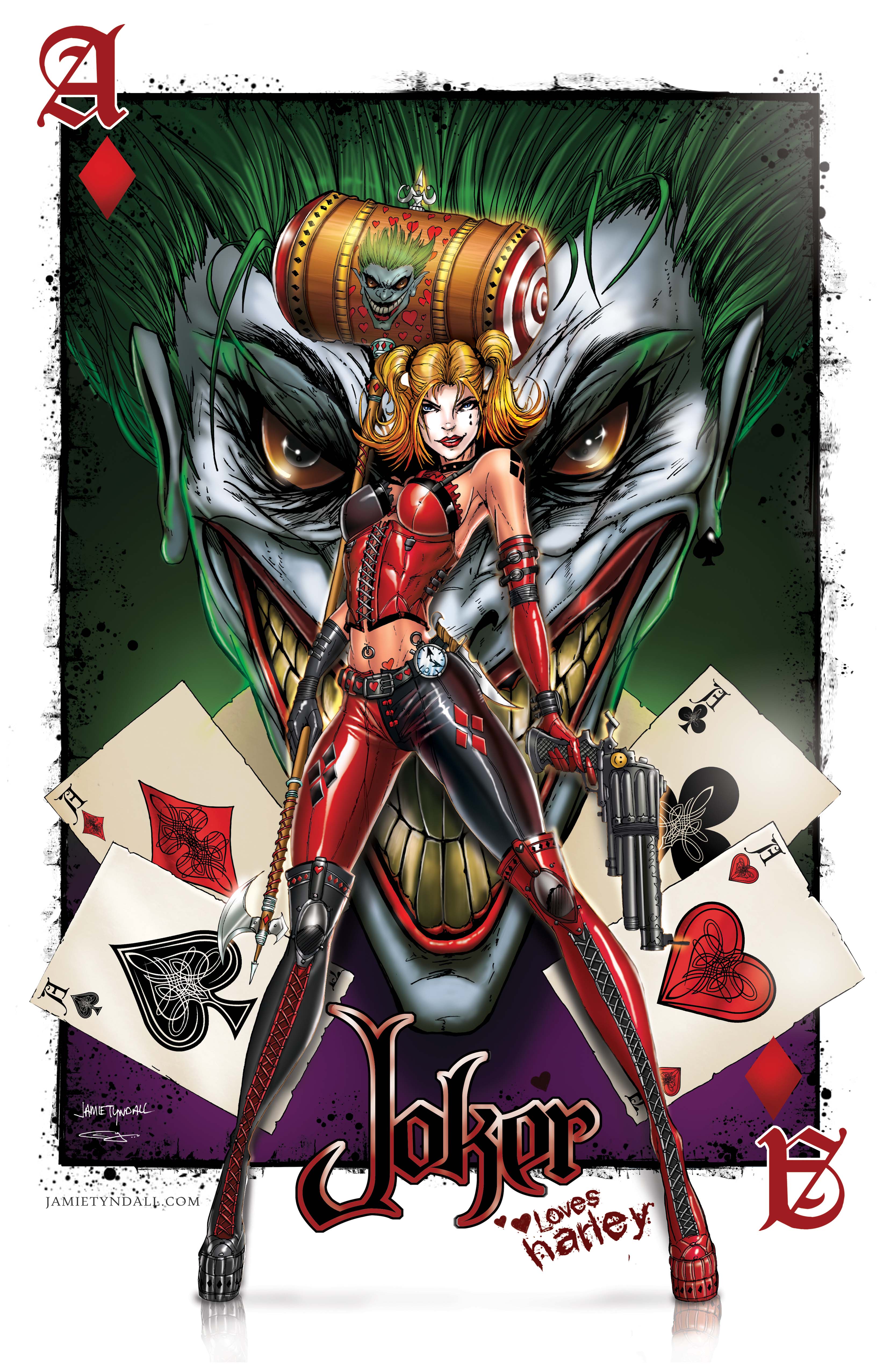 Harley Joker Print