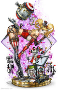 Harley Party Print