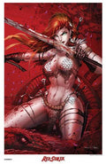 Red Sonja - Basilisk Art Print