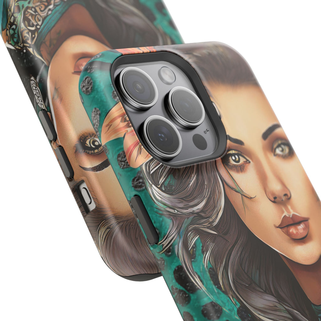 Vibrant Beauty Magnetic Tough Phone Case