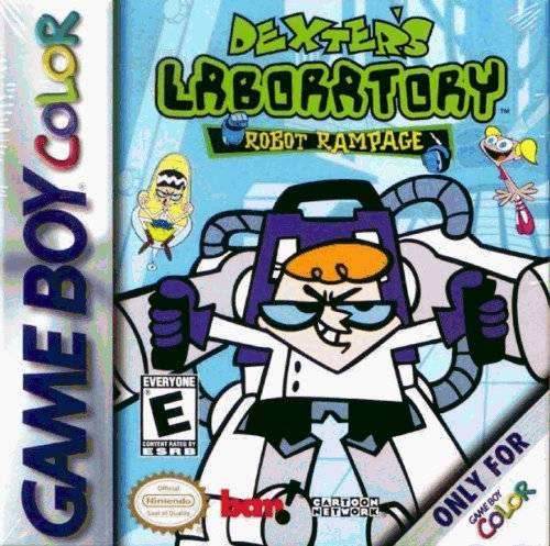 Dexter's Laboratory Robot Rampage (Gameboy Color) - Game Manual Only