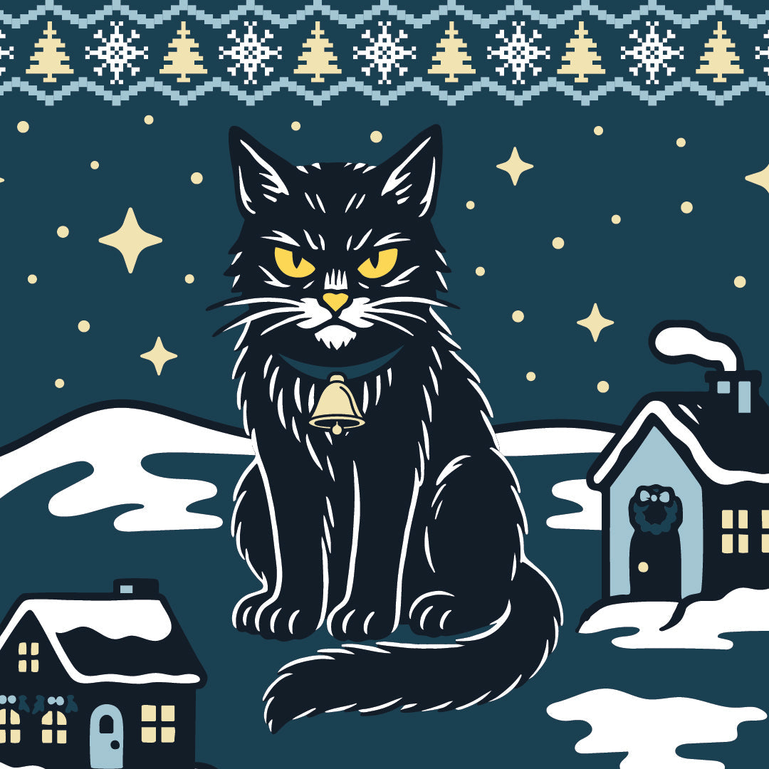Yule Cat Crew Socks