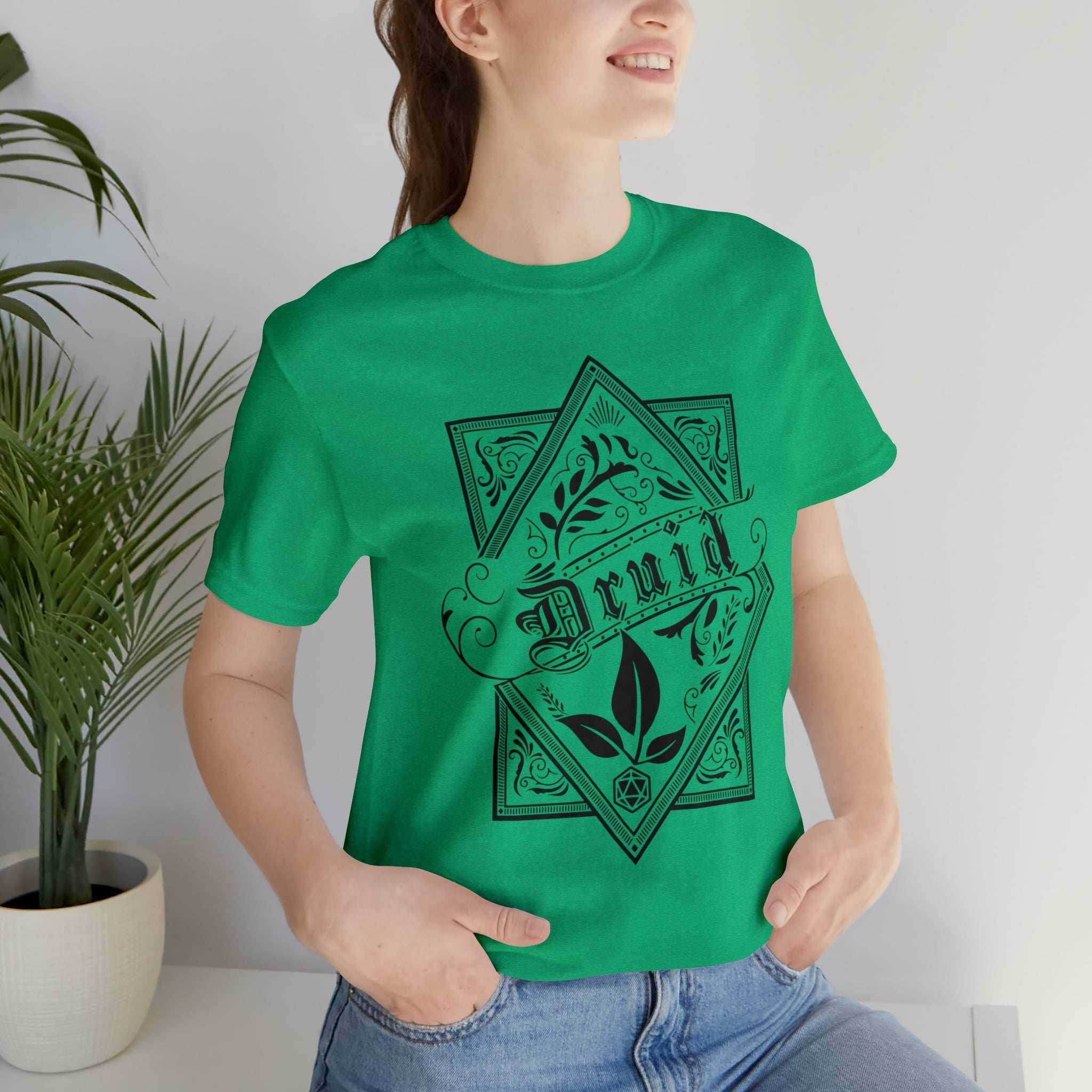 Druid Class Shirt - Army / S