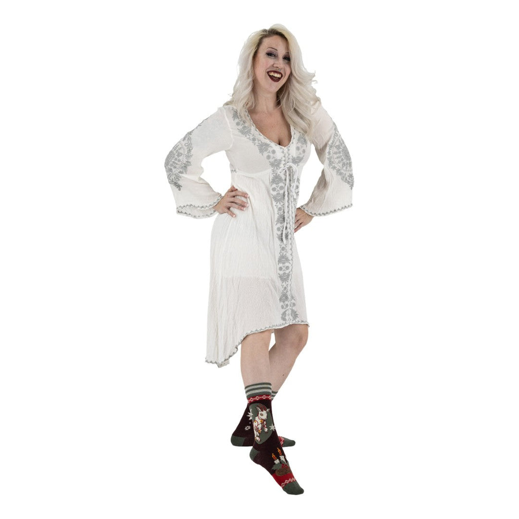 Yule Goat Crew Socks