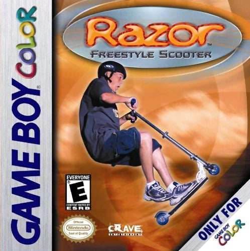 Razor: Freestyle Scooter (Gameboy Color) - Game Manual Only