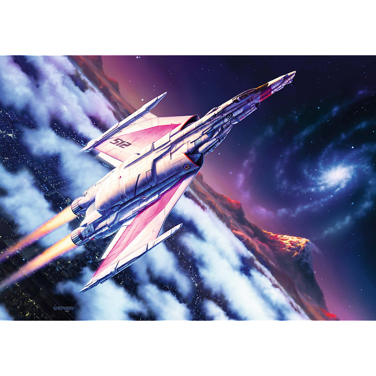 Trefl Premium Plus Tea Time: Flight Into Space 1000 Piece Puzzle