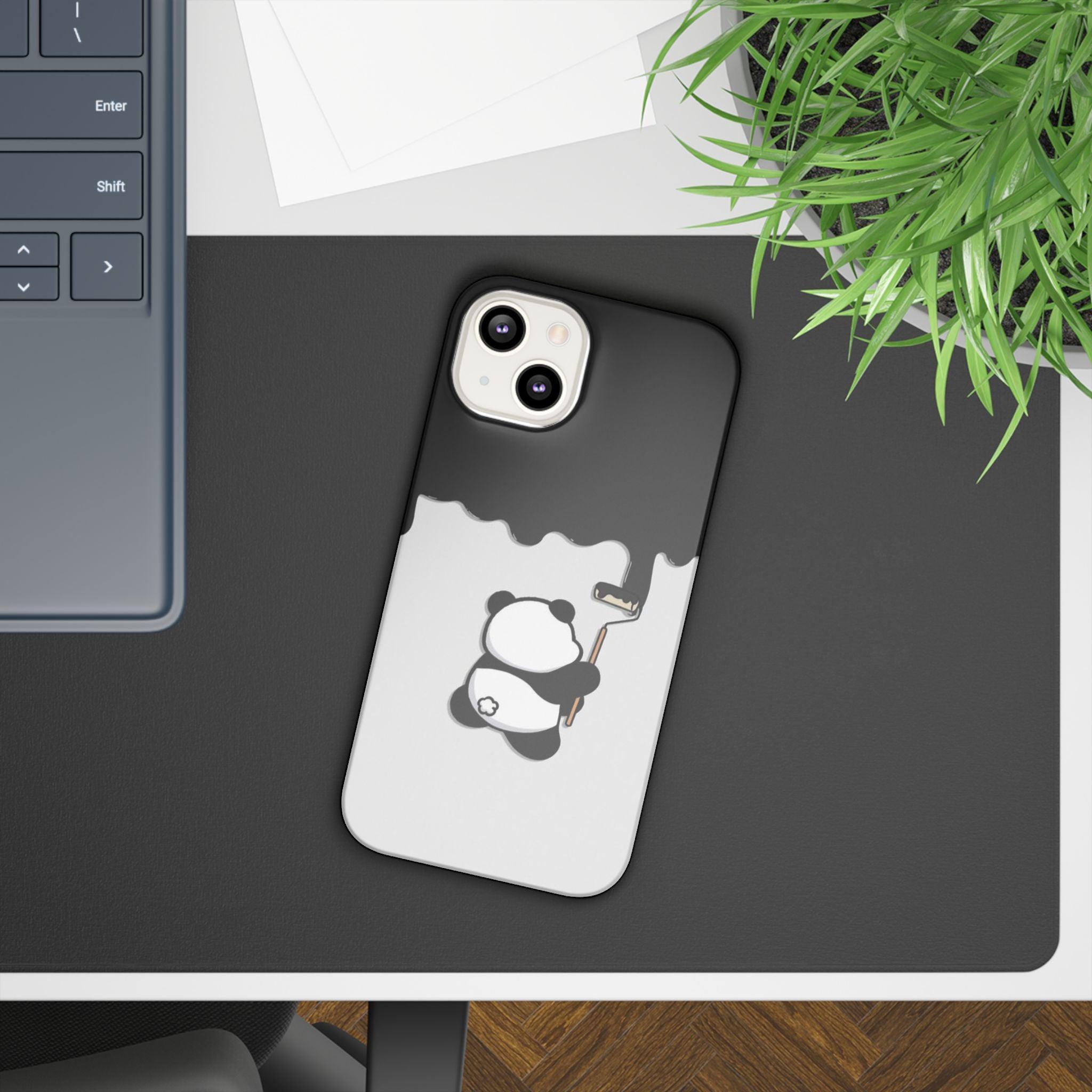 Artistic Panda Phone Case – A Masterpiece in the Making!