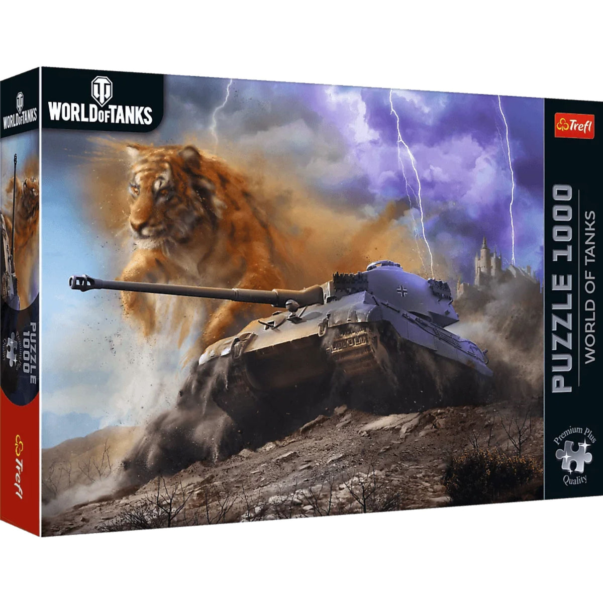 Trefl Premium Plus World of Tanks Tiger II 1000 Piece Puzzle