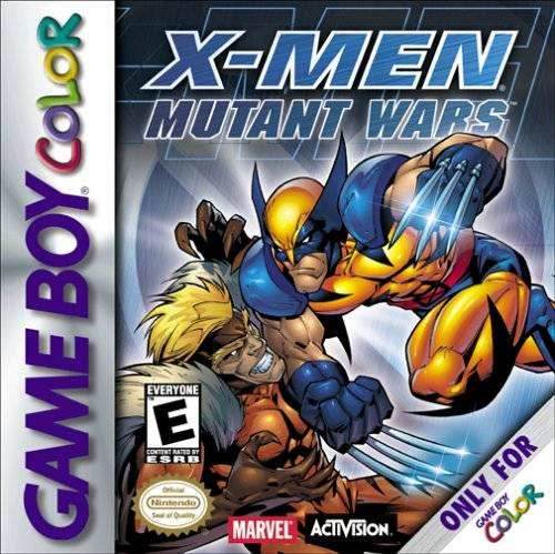 X-Men Mutant Wars (Gameboy Color) - Game Manual Only