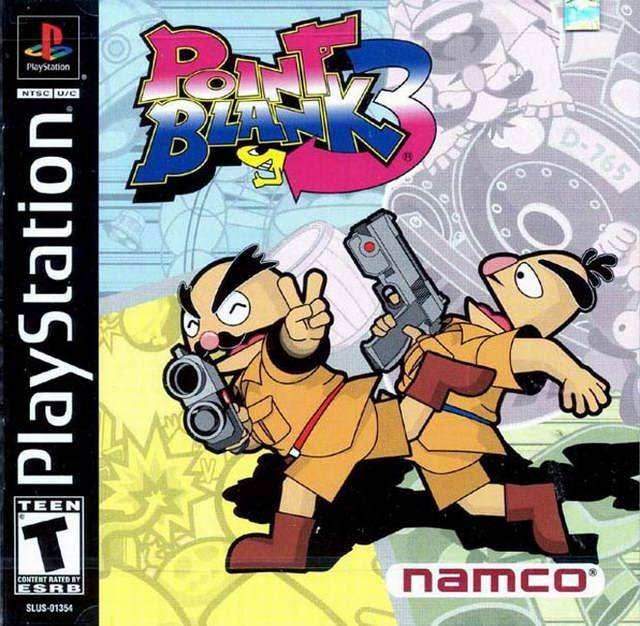 Point Blank 3 w/ Gun (Playstation) - Game Manual Only