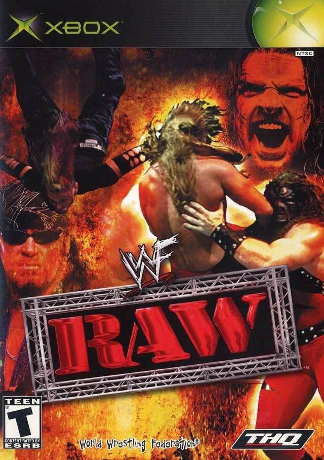 WWE Raw (Xbox) - Game Manual Only