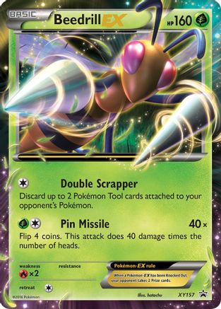 Beedrill EX XY157/211 - XY Promos Holofoil