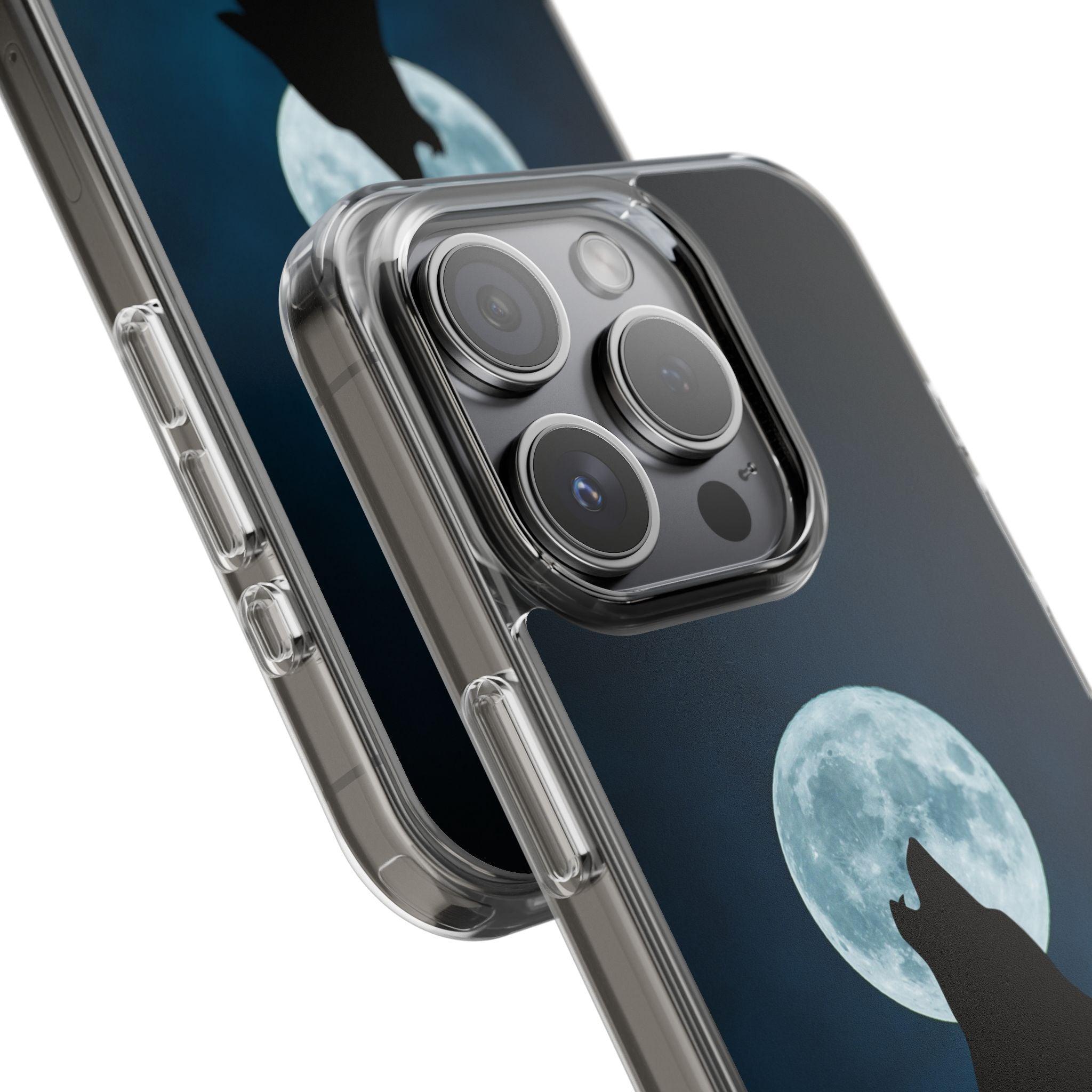 Full Moon and Wolf Clear Cases