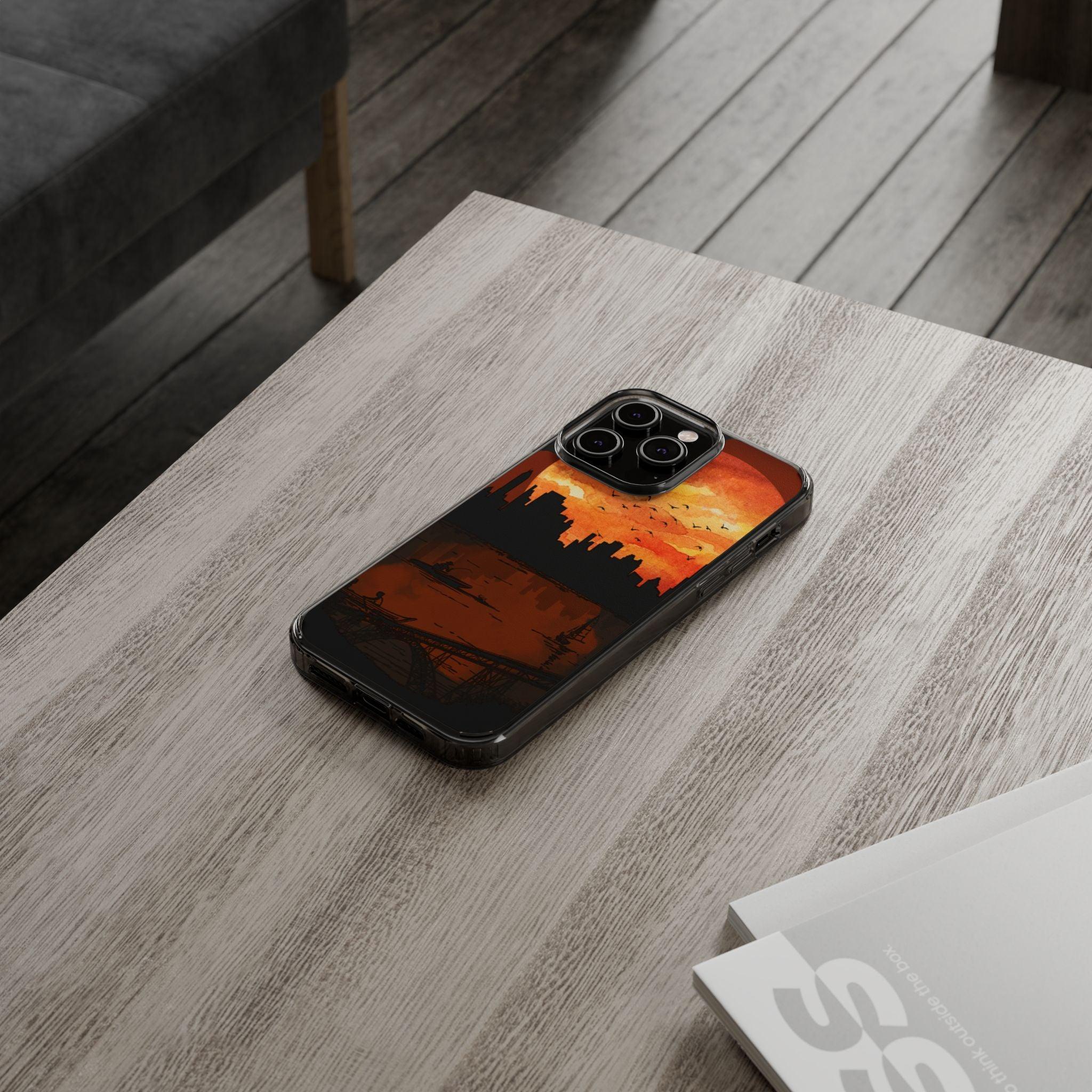 Fading Fire: The Mystery of the Dark Sunset Clear Cases
