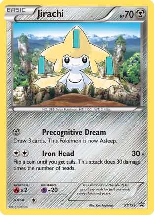 Jirachi XY195/211 - XY Promos Holofoil