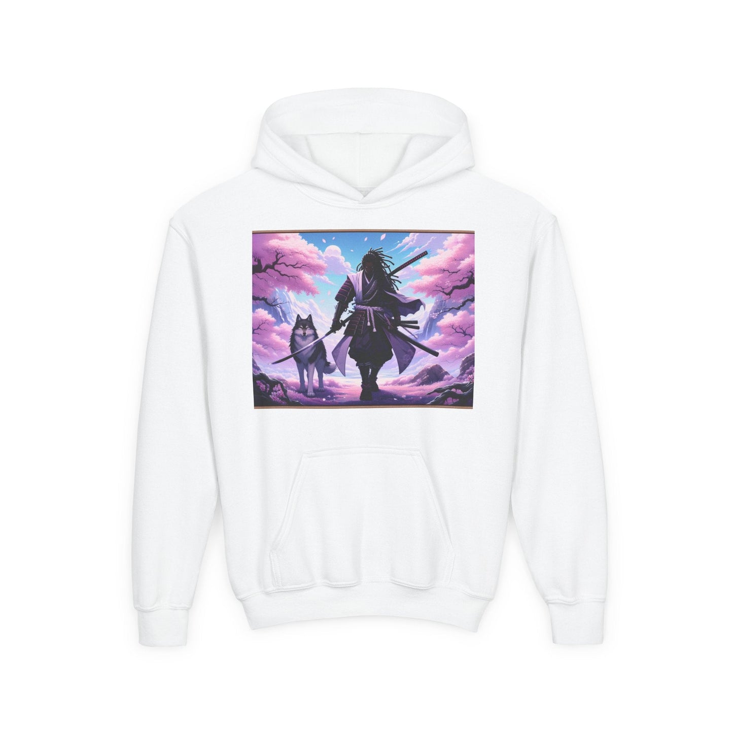 Walking The Wolves to Battle Youth Hooded Sweatshirt