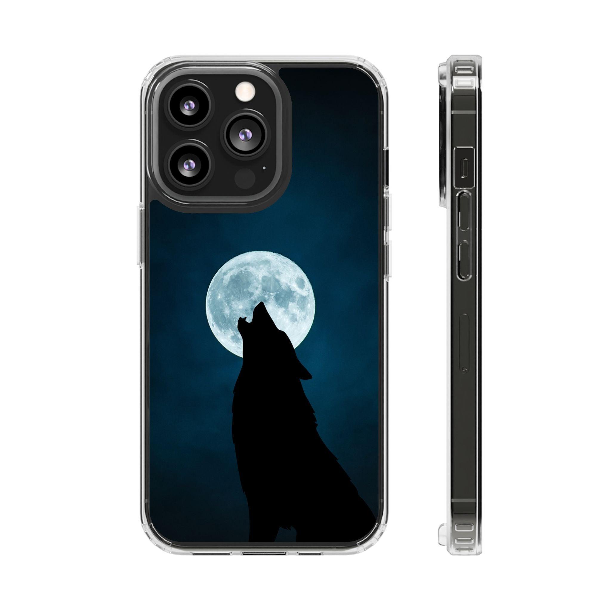 Full Moon and Wolf Clear Cases