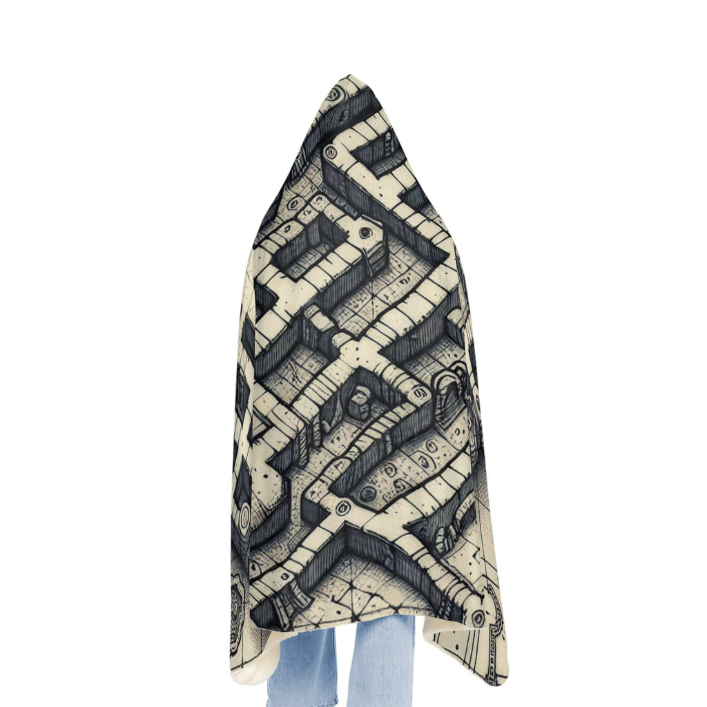 Dungeon map Snuggle Blanket - 
