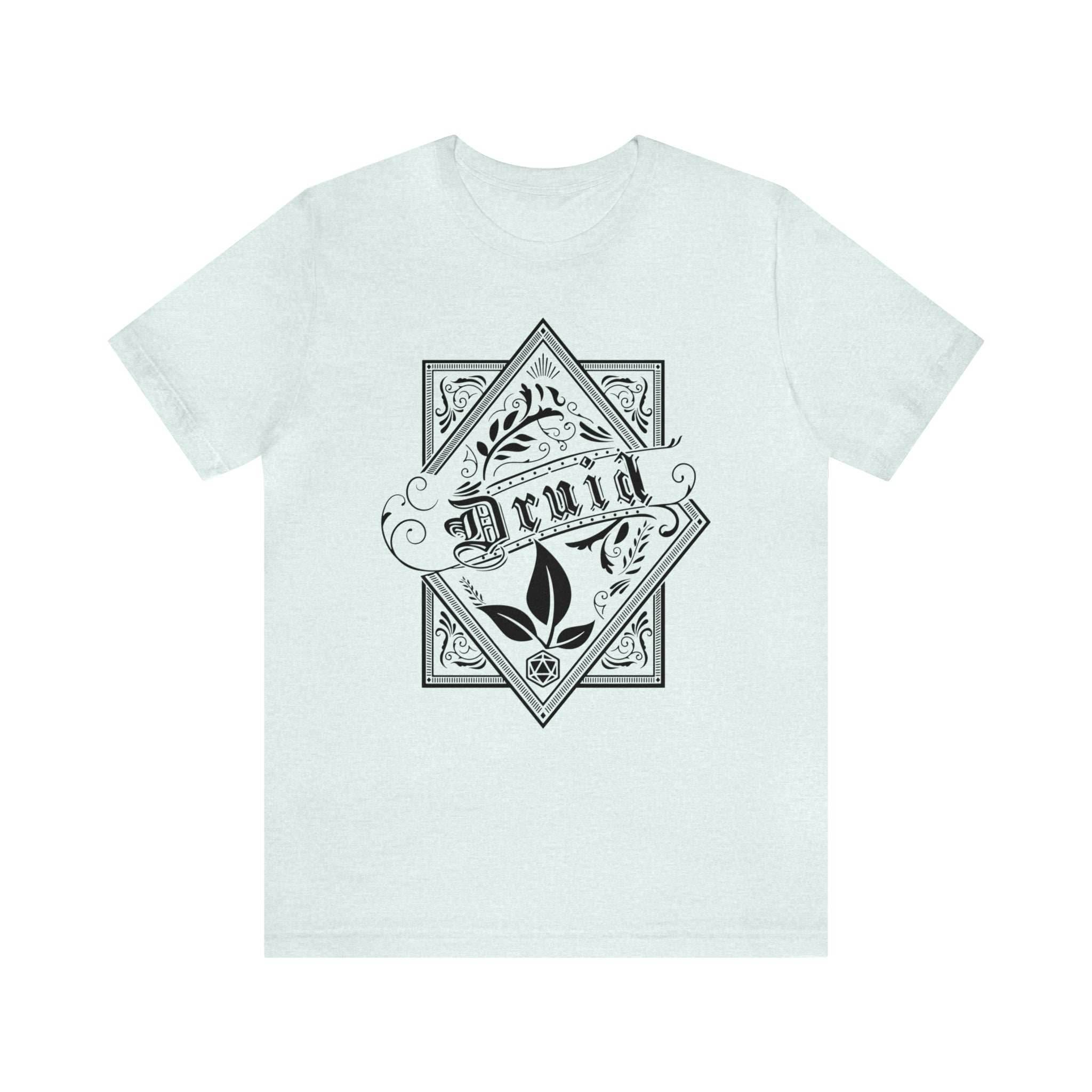 Druid Class Shirt - Heather Ice Blue / S