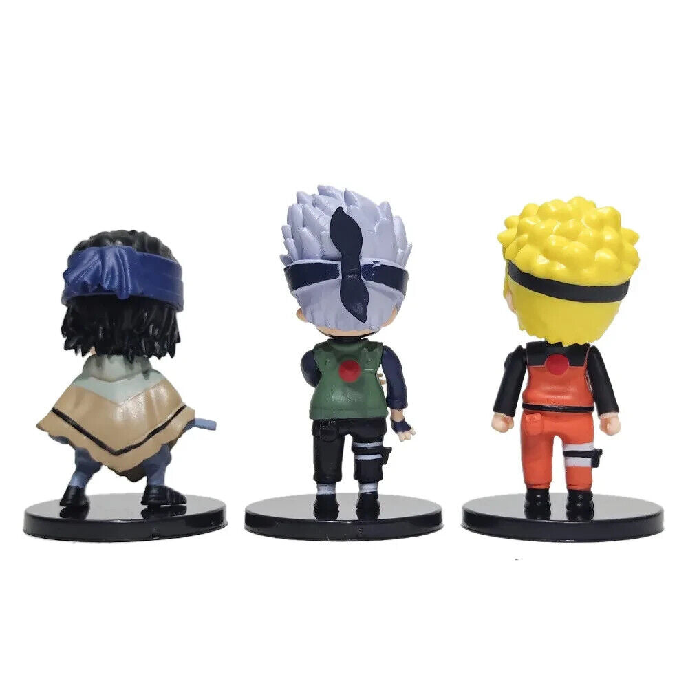12 pcs set Naruto Shippuden Figurines, Sasuke Itachi Hinata Figure, Anime 3 in