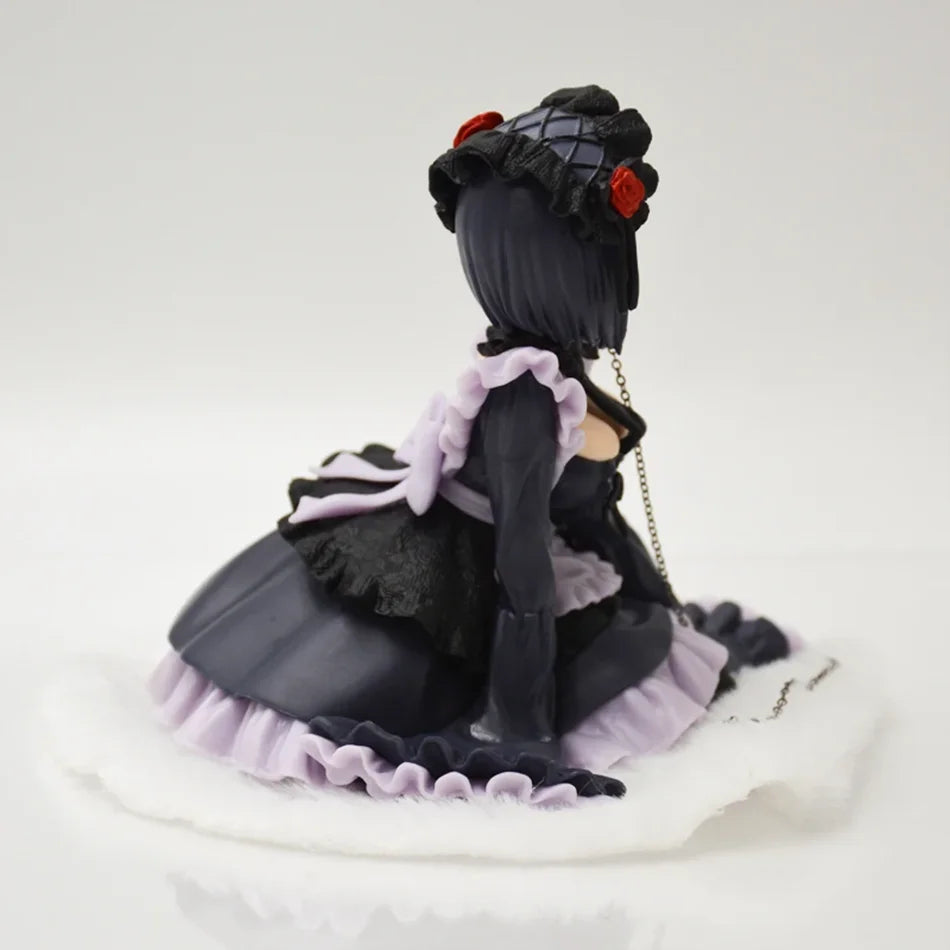 12cm My Dress-Up Darling Anime Figure Black Maid Outfit Kitagawa Marin Action Figure Shizuku Kuroe Figurine Collection Model Toy