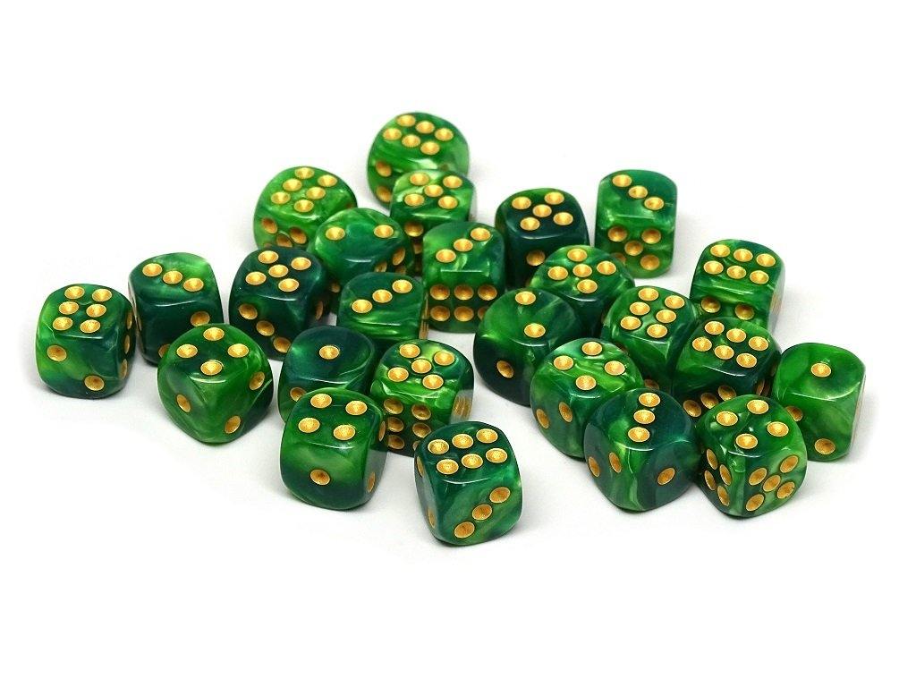 12mm D6 Dice - Celtic Swirl - 25 Count Bag