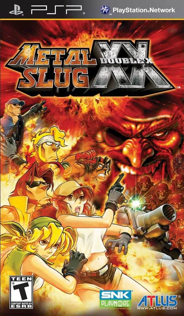 Metal Slug XX (PSP) - Game Manual Only