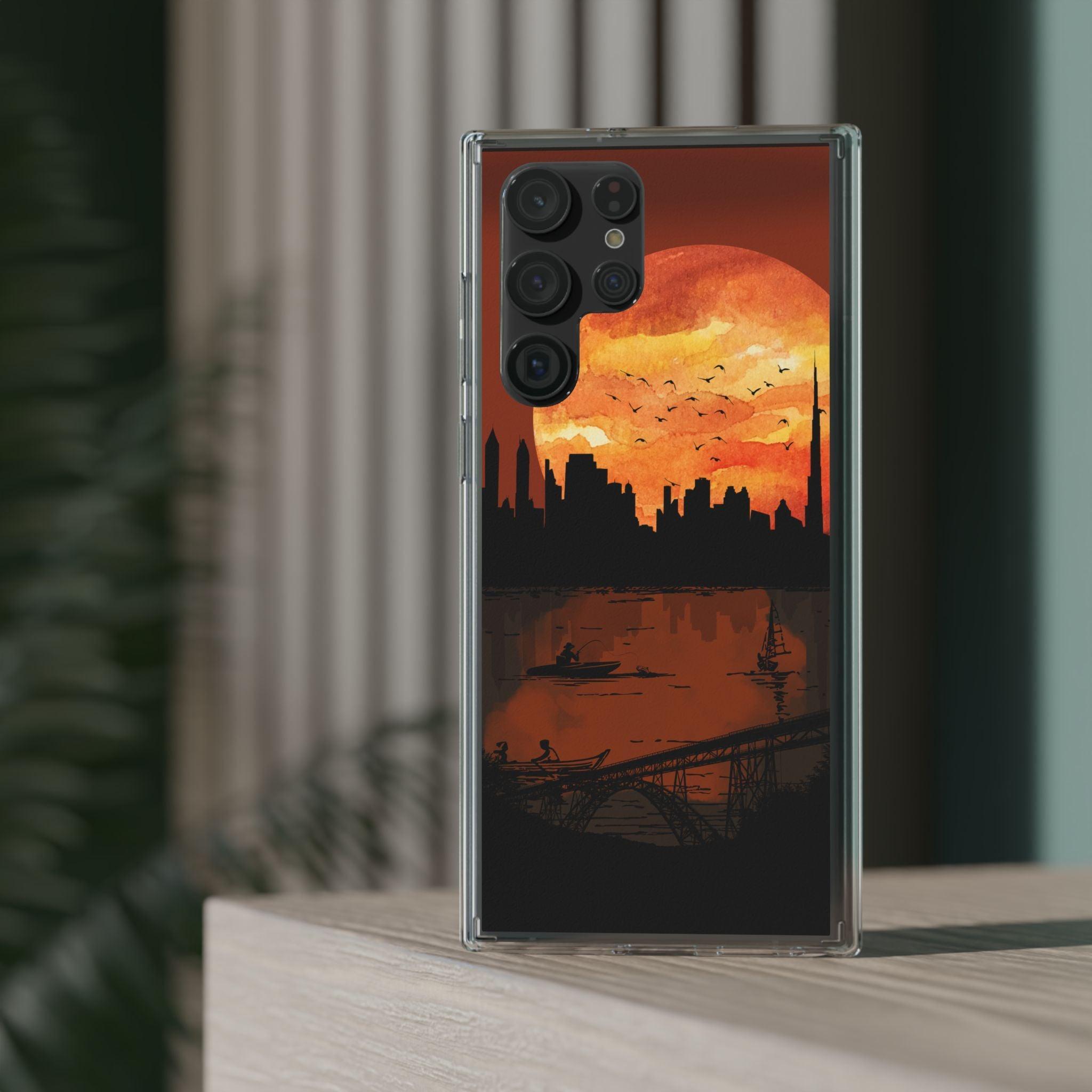 Fading Fire: The Mystery of the Dark Sunset Clear Cases
