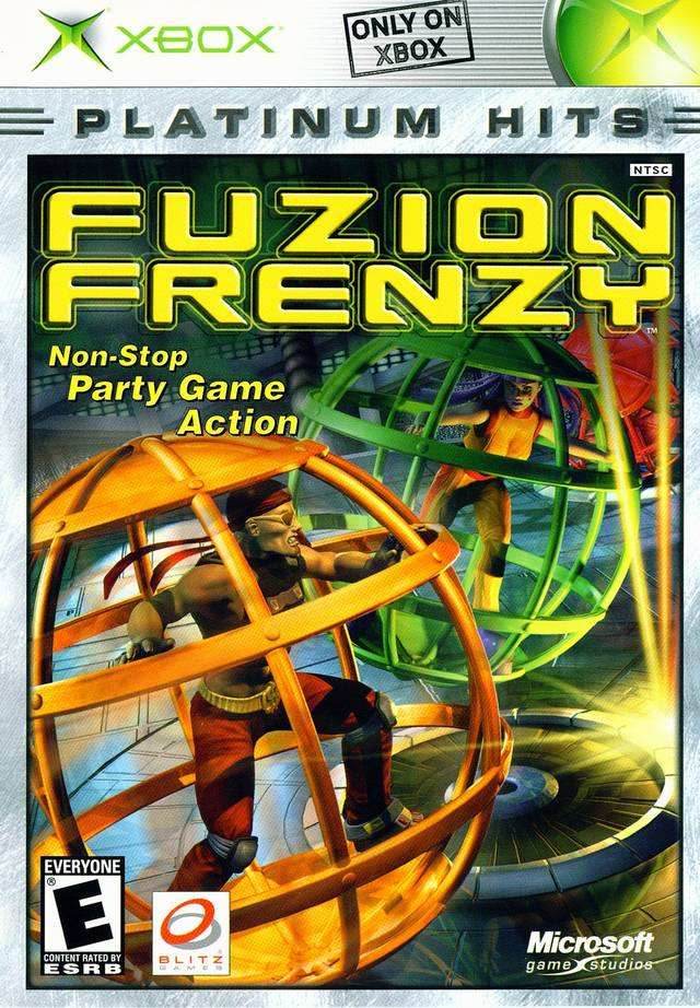 Fuzion Frenzy (Platinum Hits) (Xbox) - Game Manual Only
