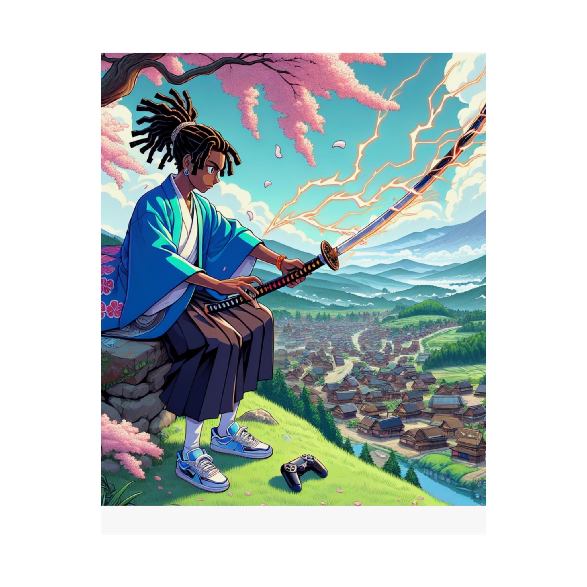 The electric hill  Posters