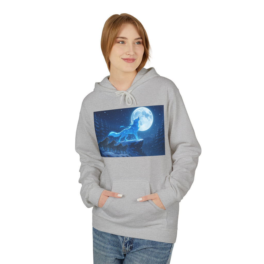 the Blue wolf Spirit hoodie