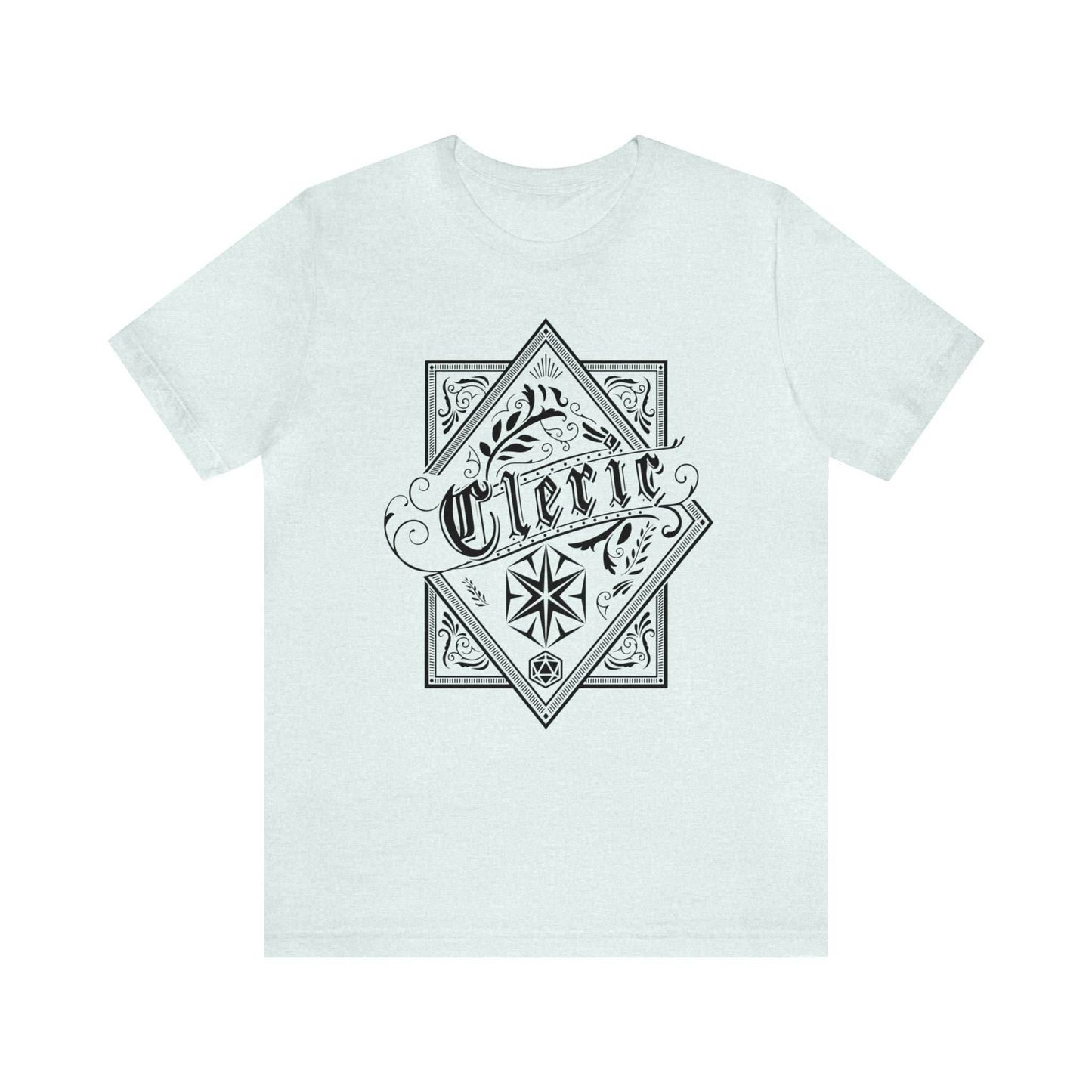 Cleric Class Shirt - Heather Ice Blue / S