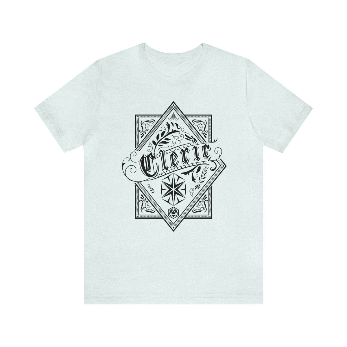 Cleric Class Shirt - Heather Ice Blue / S
