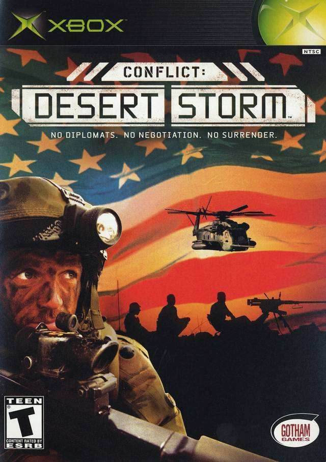 Conflict Desert Storm (Xbox) - Game Manual Only
