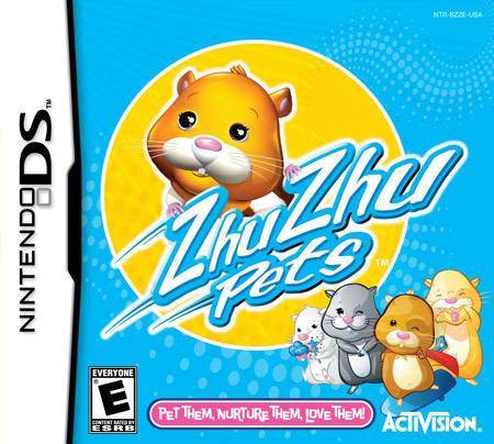 Zhu Zhu Pets (Nintendo DS) - Game Manual Only