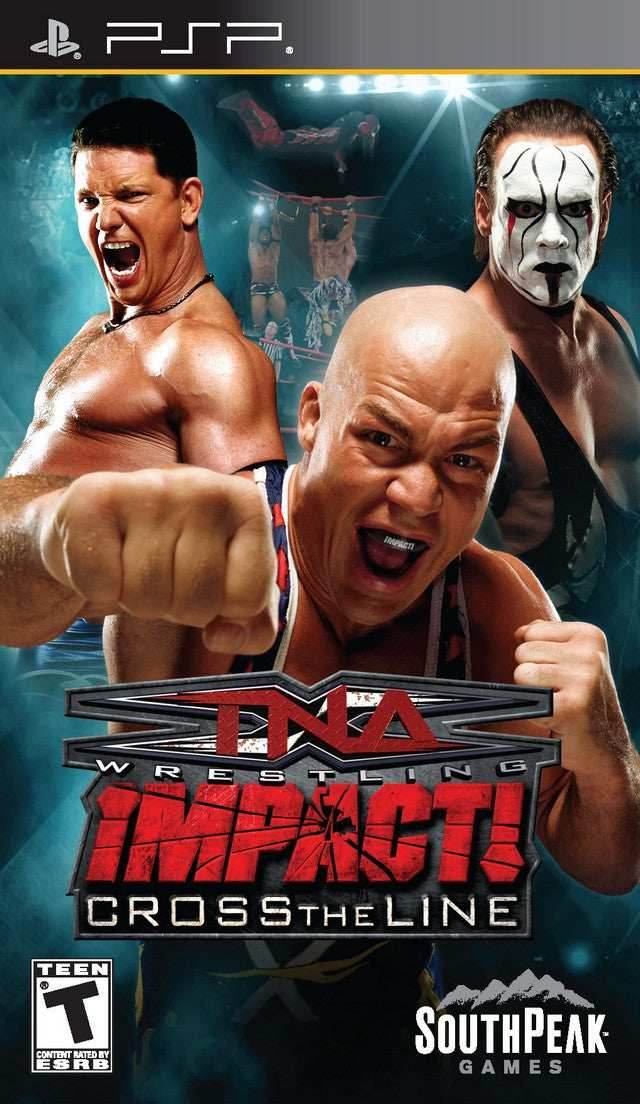TNA Impact! Cross the Line (PSP) - Game Manual Only