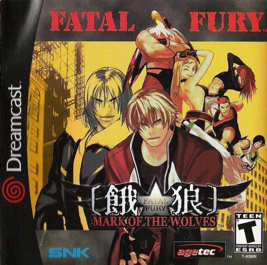 Fatal Fury Mark of the Wolves (Sega Dreamcast) - Game Manual Only