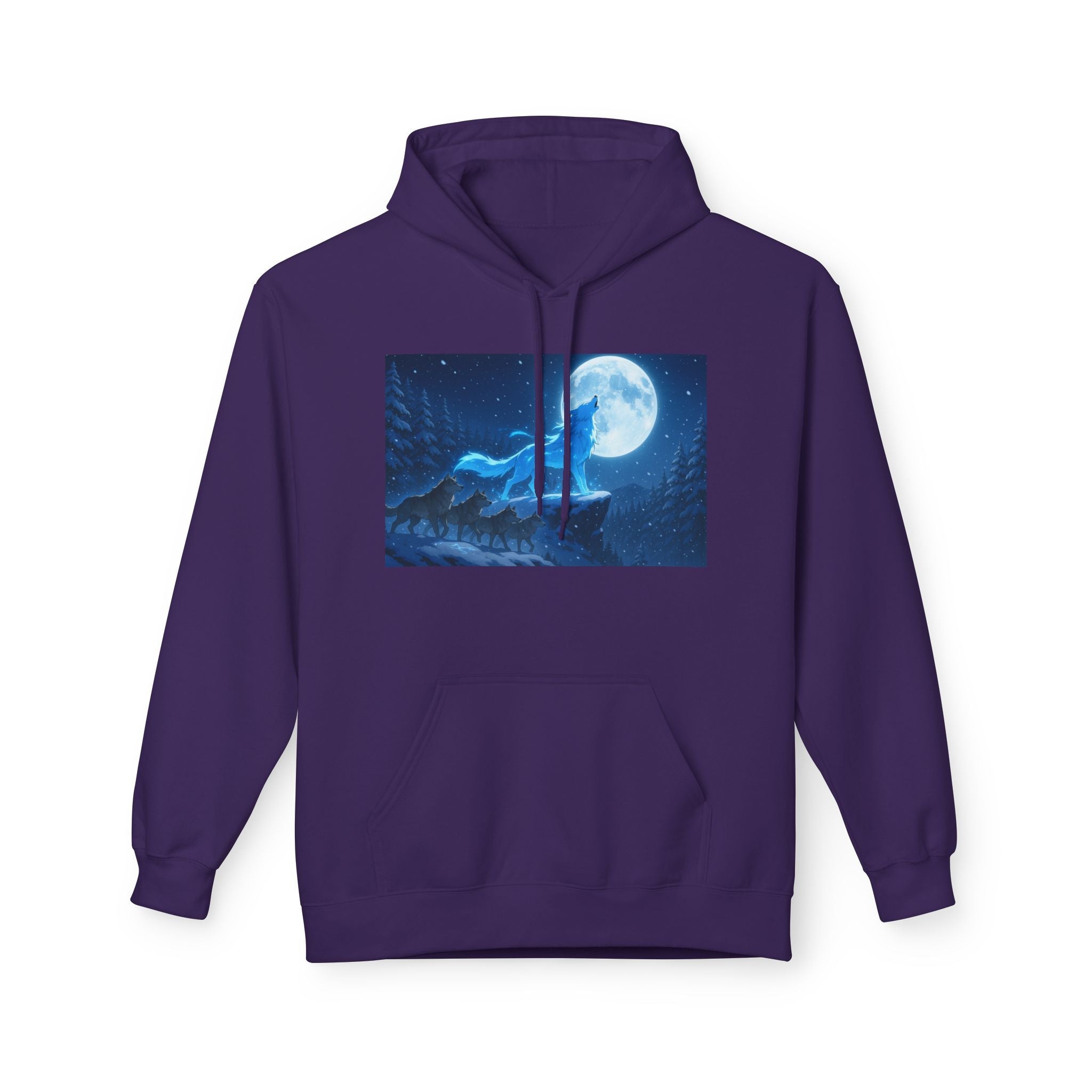 the Blue wolf Spirit hoodie