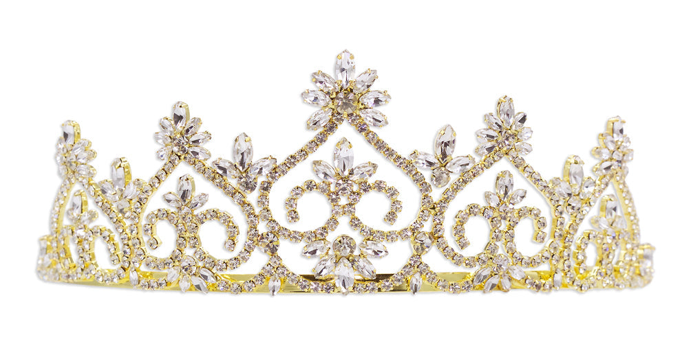 #13600 Royal Court Tiara - Gold